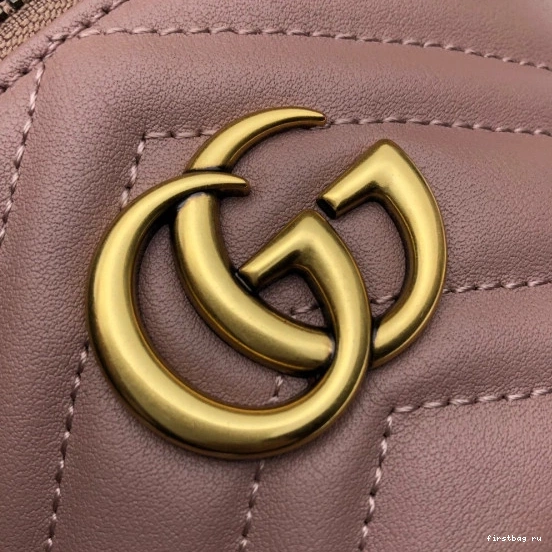 First bag ru backpack Marmont GUCCI mini GG 0712